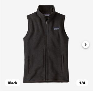 NWOT Patagonia Women’s Better Sweater Fleece Vest - black